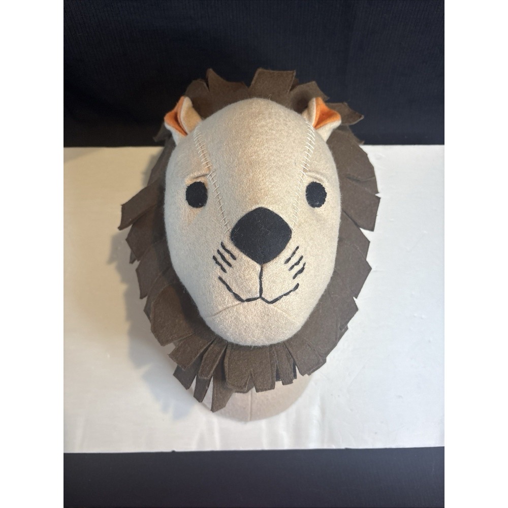 Pillowfort Lion Head Wall Mount Hanging Stuffed Animal Plush Target Nursery Kid